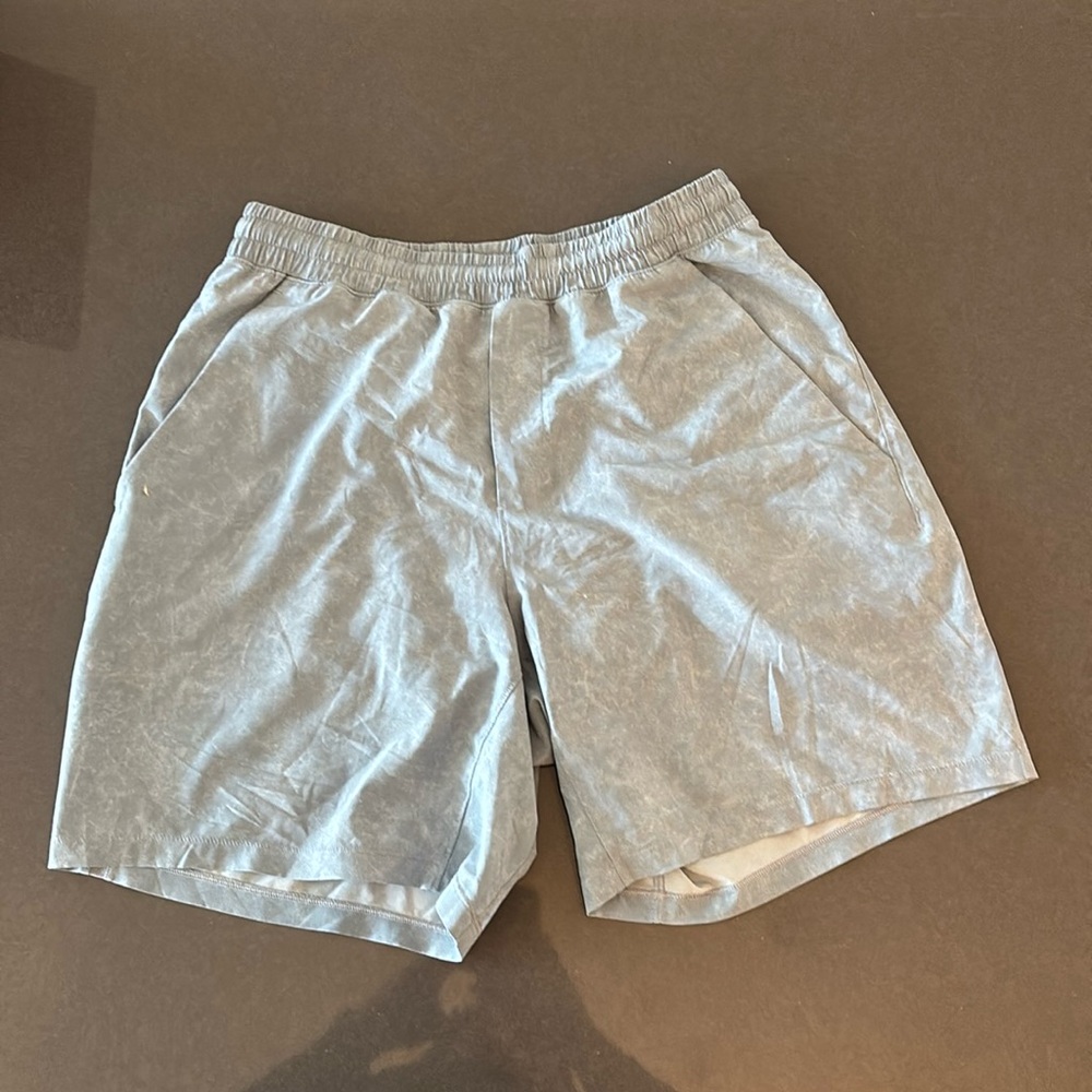 Blue lululemon shorts